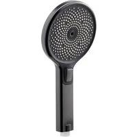 SCHÖNER WOHNEN-Kollektion Handbrause BIELLA, wassersparender Duschkopf rund, Industrial, Duschbrause mit 3 Strahlarten