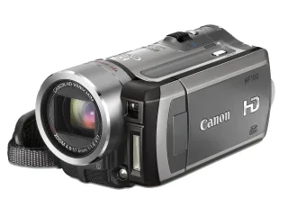 Canon HF100 [2.1MP 12-fach opt. Zoom 27"] silber