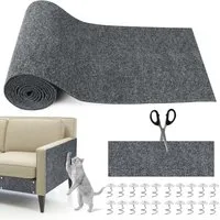 FELIXLEO Kratzmatte Kratzmatte Katze Selbstklebend 300x40cm mit 20 Schrauben Sofa