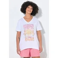 Angel of Style T-Shirt T-Shirt A-Linie Sunshine-Motiv Halbarm