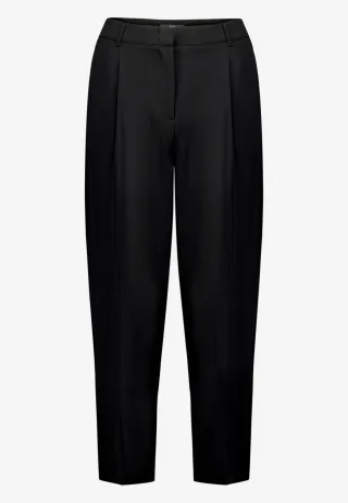 zero - Businesshose mit Bundfalten 26 Inch Black Beauty - Gr. - 38