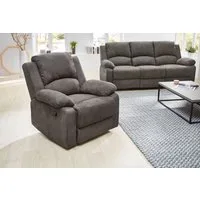 Jockenhöfer Gruppe Sessel Dakota, B: 97 cm, Sitzhöhe: 47 cm, mit Relax- & Liegefunktion, Taschenfederkern-Polsterung