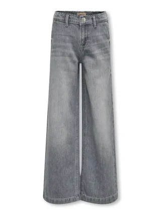 KIDS ONLY - KOGCOMET WIDE LEG DNM MAT624 NOOS Medium Grey Denim - Gr. - 140