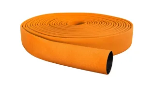 Feuerlöschschlauch | OSW Fire |  2" - C/52 mm |  orange | mit oder ohne Kupplung | C-Storz | UV-beständig | sehr leicht | flexibel | pflegeleicht