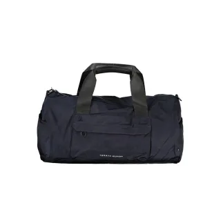 Blaue Polyester-Handtasche