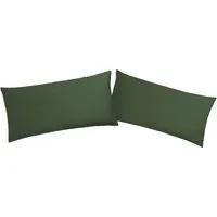 OTTO home Kissenbezug Mila, (2 Stück), Satin Qualität, in Uni Design