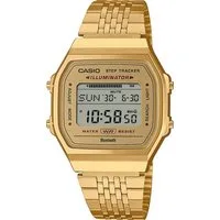 CASIO VINTAGE Smartwatch, Armbanduhr, Herrenuhr, Damenuhr, Bluetooth,Stoppfunktion,Schrittzähler