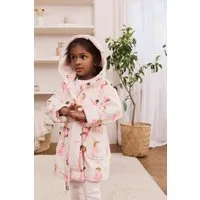 Next Kinderbademantel Bademantel aus Fleece, Polyester (recycelt), Polyester