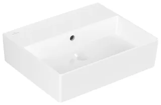 Villeroy & Boch Waschtisch Memento 2.0 500x420mm, mit Überlauf Unterseite geschl. we Alpin cplus 4A225JR1