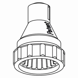 KWC Einsatz zu Jet-Sportbrause, mocca M30x1.5,532841 532841