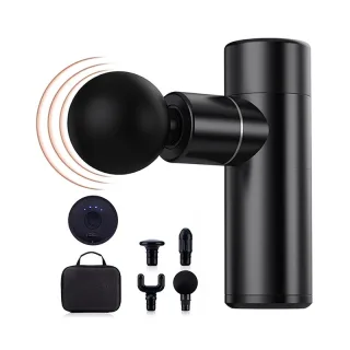 4-Speed Adjustable Mini Fascia Gun Mini Massager Fascia Gun Shock 2800r/Min Muscle Massage Grab Impact Muscle Massage