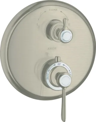 Hansgrohe Thermostat UP Axor Montreux F-Set Hebelgriff BN mit Absperr-u.Umstellv., 16821820 16821820