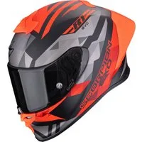 Scorpion Exo Motorradhelm EXO-R1 Evo II Air Valere Helm, Notfallsystem-Polsterung (EQRS),geeignet für Brillenträger,Pinloc