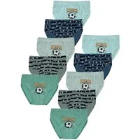 LOREZA Slip 10er Set Jungen Slips - Scorer - Bunt (Set, 10-St)
