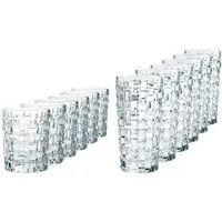 Nachtmann Gläser-Set Nachtmann Becherset Bossa Nova 12 tlg Whisky/ Longdrink, Glas
