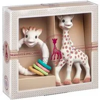 SOPHIE LA GIRAFE Beißring Sophie la Girafe & Beißring Colo’rings Set, Naturkautschuk, ab Geburt