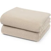ROSS Handtücher Waffelpique, Frottier (Packung, 2-St), 100% Baumwolle