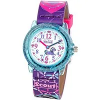 Scout Quarzuhr Pferd 164000211, Armbanduhr, Kinderuhr, Mädchen, analog