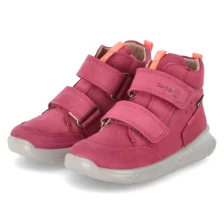 Superfit Stiefeletten BREEZE - Gr. 22 - Rot - Rauleder