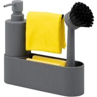 eluno Seifenspender Spülbecken Organizer ca. 22 x 21 x 6,5 cm (B/H/T), (1-tlg)