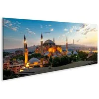islandburner Leinwandbild Bild auf Leinwand Blick Ayasofya Museum Stadtbild Istanbul Sonnenaufga