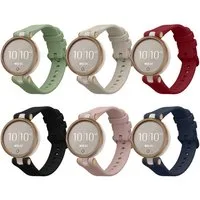 kwmobile Smartwatch-Armband 6x Sportarmband für Garmin Lily Sport Armband, Armband TPU Silikon Großes Set Fitnesstracker - verschiedene Farben