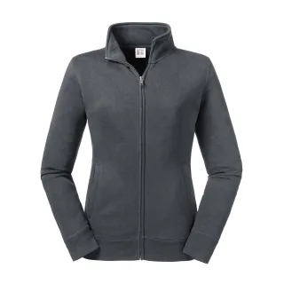 Russell - "Authentic" Sweatjacke für Damen (Grau unifarben)