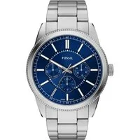 Fossil Quarzuhr Pearson FS6134, Armbanduhr, Herrenuhr, Edelstahlarmband, analog, Tag, Wochentag