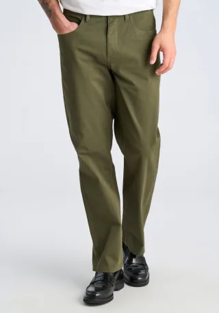 LINDBERGH 5-Pocket-Hose "5-Pocket Hosen Relaxed Loose Fit"