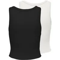 ONLY Shirttop ONLEasy (2-tlg) Plain/ohne Details