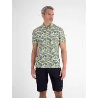 LERROS Poloshirt Sommerliches Poloshirt mit angesagtem, floralem Printmuster