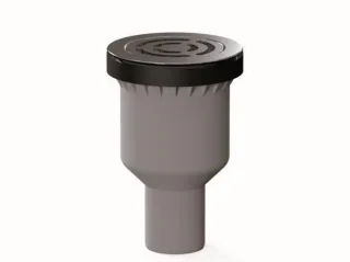 Dallmer Duschwannenablauf ORIO V Select, Edelstahl matt, DN 50, 161321 161321