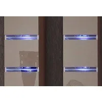 Home affaire LED Glaskantenbeleuchtung, LED fest integriert