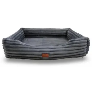Petliving orthopädisches Hundebett Lilly anthrazit XL