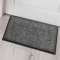OTTO home Fußmatte Fresh Step, Made in Belgium, rechteckig, Höhe: 9 mm, für den Eingangsbereich, Uni-Farben, rutschhemmend, robust, waschbar