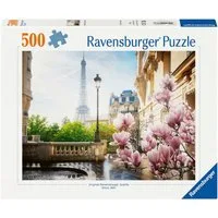 Ravensburger Puzzle Frühling in Paris, 500 Puzzleteile, Made in Germany