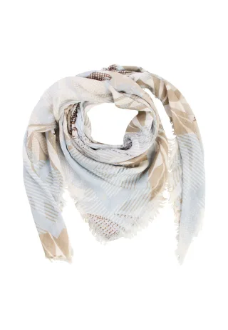 camel active - Schal mit Print light blue - Gr. - OS