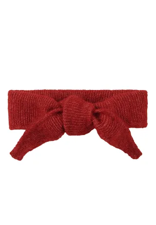 samsøe & samsøe - Gestrickter Schal - Sanor Diamond rot - Gr. - OS