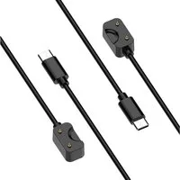 Wigento Für Samsung Galaxy Fit 3 Smart Watch Charging Ladekabel USB - C 55cm Stromadapter