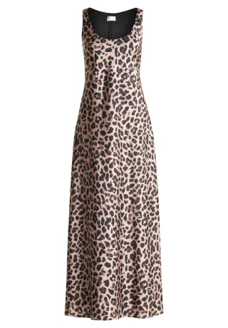 V by Vera Mont - Abendkleid weiß/braun - Gr. - 42