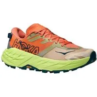 Hoka One One Speedgoat 7 orange/beige/neongrün Damen Laufschuh