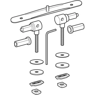 Geberit 598154 Edelstahlscharniere 598154000
