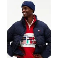 Tommy Jeans Beanie TJM HERITAGE SHORT Umfang 58 cm, im Fischermann-Style