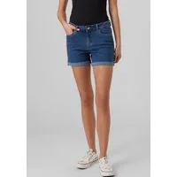 Vero Moda Jeansshorts VMLUNA MR FOLD SHORTS MIX GA NOOS mit Umschlagsaum