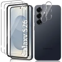 MSM Displayschutzglas 2X Schutzglas (Display + Kamera) für Samsung Galaxy S26 Panzerfolie