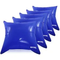 Höfer Chemie GmbH Poolpflege 5x Pool Winter Luftkissen 122 x 122 x 55 cm, Schützt die Poolfolie vor Eisdruck im Winter