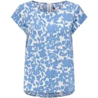 ONLY Shirtbluse ONLVIC S/S AOP TOP NOOS PTM mit Allover Druck