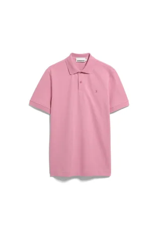 Armedangels - MAARIO POLOSHIRT washed berry - Gr. - XXL