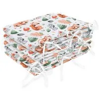 Amilian Bettnestchen Bettumrandung (Made in EU) 420x30 cm - für Babybett 140x70 cm geeignet, (140 x 70 cm geeignet (rundherum) mit Kantenschutz, Nestchen), Umrandungen
