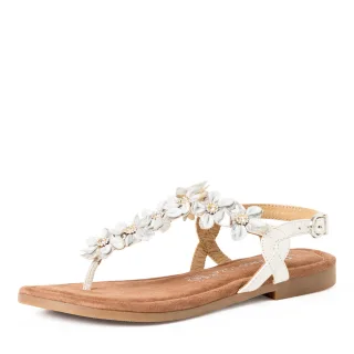 MARCO TOZZI - Da.-Sandalette white comb - Gr. - 38